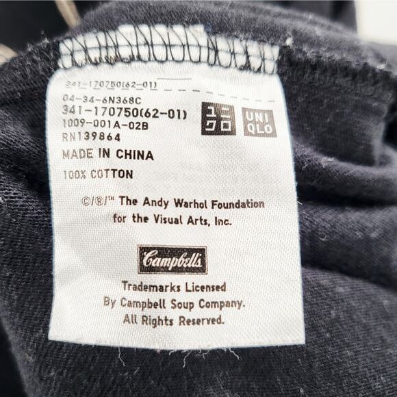SPRZ NY x Andy Warhol Campbell's Condensed Tomato Soup Can Graphic T-Shirt Sz XL - Picture 5 of 6